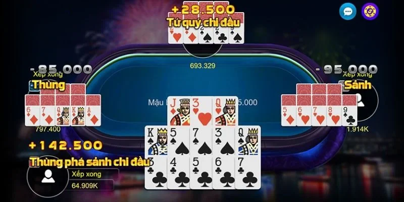 Luật thắng trắng khi đánh Binh Xập Xám