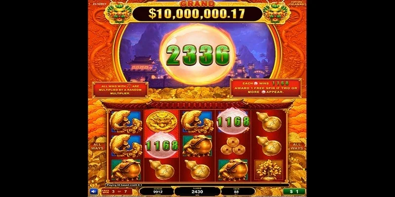 Game Fortune Treasure thú vị nhất tại nhà cái