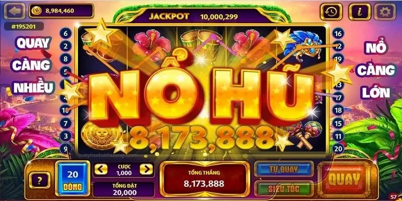 Game nổ hũ uy tín tại nhà cái 888B hấp dẫn